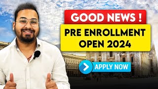 ITALY PRE ENROLMENT PROCESS 2024  STUDY IN ITALY  FAQs [upl. by Enialehs]