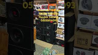 Reiss rıch12 30cm 5000w 2500rms Mahzen Sound Hendek Sakarya 05355816093 [upl. by Song]