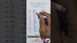 trick to learn actinide  एक्टिनॉइड श्रेणी के तत्वों को याद करने के ट्रिक  actinoid elements tricks [upl. by Scever326]