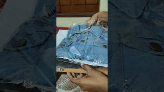 Denim jacket for girls from meesho ytshort viralvideo [upl. by Aneerbas]