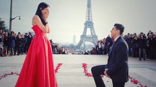 Bollywood Proposal In Paris Warning YOU MAY CRY [upl. by Kayle378]