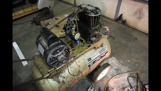 Pressure test  hydro test of portable air compressor  save yourself from exploded air tank [upl. by Lemrej135]