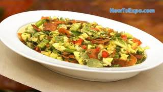 AUTHENTIC Fattoush Salad Recipe Fattoush Recipe Video [upl. by Aicatsal]