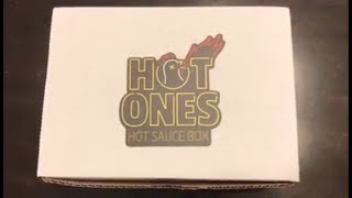 Hot Ones Subscription Box Unboxing January [upl. by Kempe]