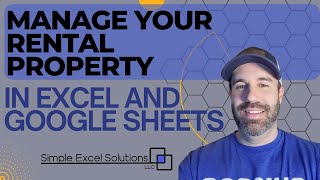 How to track multiple rental properties income and expenses in one Google Sheet or excel [upl. by Areik]