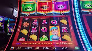 🔥 🌶️ Hot Pots Tasty Treasures Slot Machine FIRST SPIN BONUS Super Stoked 🔥 🌶️ [upl. by Repip]