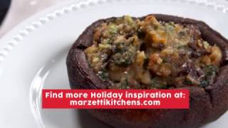 Stuffed Mushrooms Recipe  Marzetti Moments [upl. by Roselani]