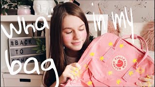 📚ЧТО В МОЁМ ШКОЛЬНОМ РЮКЗАКЕ  WHATS IN MY SCHOOL BAG 2018 🎒 [upl. by Lomasi]