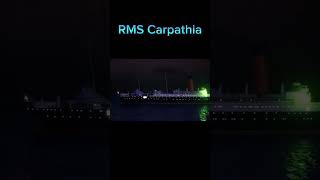 RMS Carpathia saves Titanic passengers shorts ship carpathia hero [upl. by Nilde]