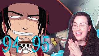 Luffy Has a Brother  One Piece 9495 Reaction amp Thoughts [upl. by Hilaria]