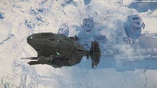 Star Citizen 3211 Having fun with friend on a redeemer no commentary [upl. by Mochun]