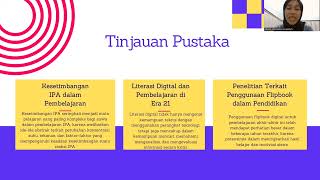 PRESENTASI PROPOSAL HASIL LITERATUR REVIEW Literasi Digital UTS [upl. by Ahseenak]