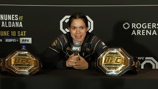 Amanda Nunes PostFight Press Conference  UFC 289 [upl. by Hewet]