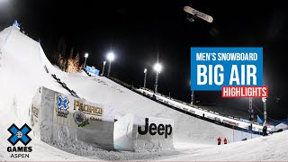 Men’s Snowboard Big Air HIGHLIGHTS  X Games Aspen 2022 [upl. by Latoyia]