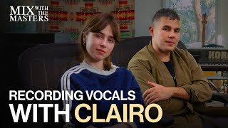 Recording vocals with Clairo  Sneak Peek [upl. by Ayatnohs]