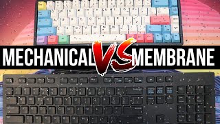 Membrane VS Mechanical Keyboard Sound Test [upl. by Bresee]