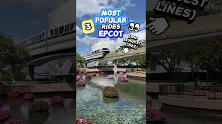 3 MOST POPULAR Epcot Rides 👀🪩 And Longest Lines  Disney World [upl. by Nic]