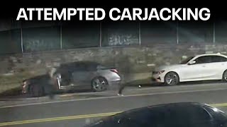 Shots fired during attempted carjacking in Philly [upl. by Lonne]