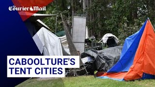 Cabooltures tent cities Queenslands homelessness crisis [upl. by Naor]