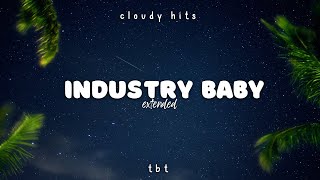 Lil Nas X  Industry Baby Extended Clean  Lyrics ft Jack Harlow [upl. by Anitak57]