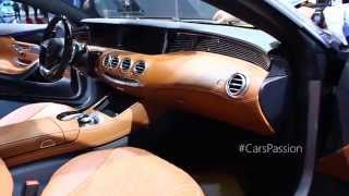 MercedesBenz Class S Coupe 500 Interior 2015 [upl. by Orlan465]