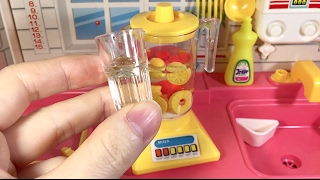 Mini kitchen Toys  Miniature cooking toysASMR  1980 Liccachan kitchen quotNew kitchenquot [upl. by Adamec]