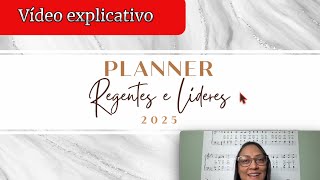 Planner 2025  Regentes e Líderes [upl. by Razaele132]