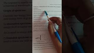 Principle of spectroscopy chemistry engineering spectroscopy [upl. by Labanna]