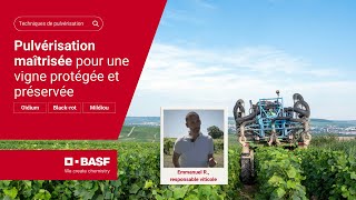 Pulvérisation maîtrisée pour une vigne protégée et préservée [upl. by Meda]