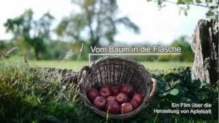 Vom Baum in die Flasche  Die Herstellung von Apfelsaft [upl. by Eylatan]