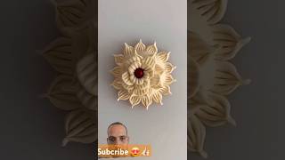 Flower pastry diy doughpastry handmade dough craft homedecor art soyummy homemade tasty [upl. by Basir]