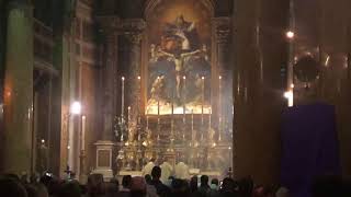 Easter Vigil 2018 “Santissima Trinità dei Pellegrini” Tridentine Latin Mass Lights On [upl. by Reginald172]