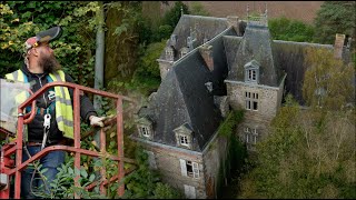 Clearing Decades Of Overgrowth From The Abandoned Chateau [upl. by Ennis774]