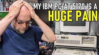 This easy IBM 5170 upgrade was anything but easy [upl. by Sapphera25]