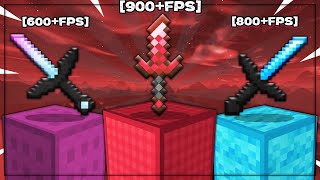 Top 5 MCPE PvP Texture Packs FPS BOOST 120  Minecraft Bedrock [upl. by Tabber]