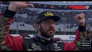 Truex on Logano at Miami Im just not going to let him win it [upl. by Rahel]