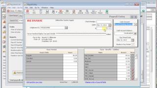 Void and Reissue a Payroll Check  New Feature in Sage 50 20151 [upl. by Kimberlee630]