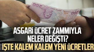 ASGARİ ÜCRET ZAMMI AÇIKLANDI VE NELER DEĞİŞTİ AİLE DESTEK PAKETİ ENGELLİ AYLIĞI EVDE BAKIM MAAŞI [upl. by Annelise]