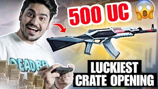 Joker Got New AKM In 500 UC Only😱 LUCKIEST CRATE OPENING🤩 [upl. by Lauhsoj]