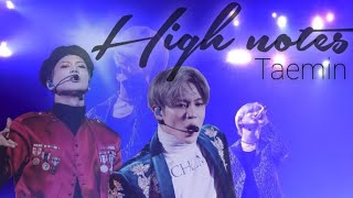 Taemin 태민  High Notes [upl. by Daffi]