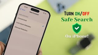 How To Turn Off Google Safe Search in Mobile  Disable Google Safe Search Chrome [upl. by Akimal388]