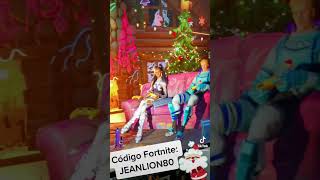 PRESENTE DE NATAL CHALÉ FORTNITE DIA 04  ITENS LOJA FORTNITE USE CÓDIGO JEANLION80 shorts [upl. by Cooke]