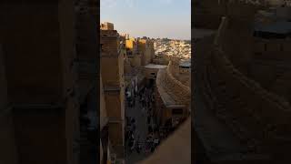 Beautiful golden city view ❤️ goldencityjaisalmer rajasthan [upl. by Fromma]