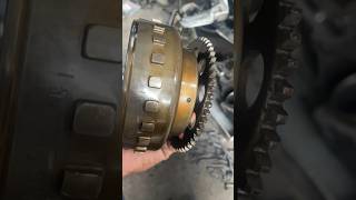 Bike engine flywheelmotorcycle flywheel removalbenelli 165s flywheelnayanbikevlog1644 shorts [upl. by Aehta]