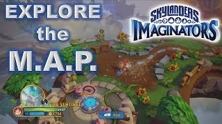 Skylanders Imaginators  Explore the MAP  WalkThrough [upl. by Eph]