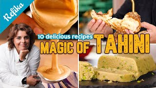 All About TAHINI  10 Easy Recipes You Can Do At Home amp Useful Tips — Hummus Cookie Sauce amp More [upl. by Anolahs449]