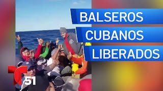 La historia de los 29 balseros cubanos liberados de la travesía al sueño americano [upl. by Malley]