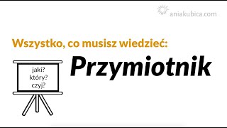 Przymiotnik i jego odmiana [upl. by Tiphany]