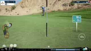 WGT Golf Wolf Creek 13 Pitchin Eagle [upl. by Eidnew882]