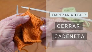 Cerrado cadeneta ¿cómo es ➜ Aprende a Tejer con los videos de Lucila [upl. by Hannon]